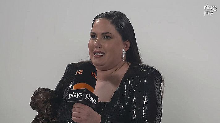 Premios Goya - Laura Galán: "Admiro mucho los trabajos de mis compañeras"