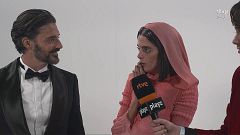 Entrevista desde el backstage a Macarena Gómez y Alberto Mielgo