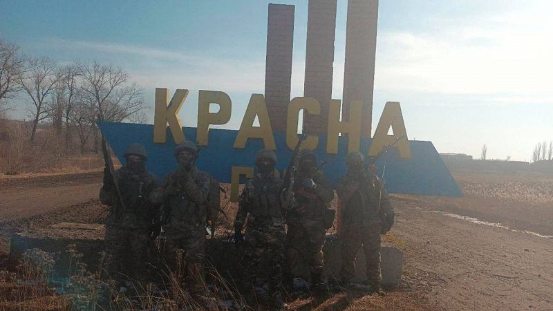 Los mercenarios del grupo Wagner anuncian la toma de la localidad ucraniana de Krasna Hora