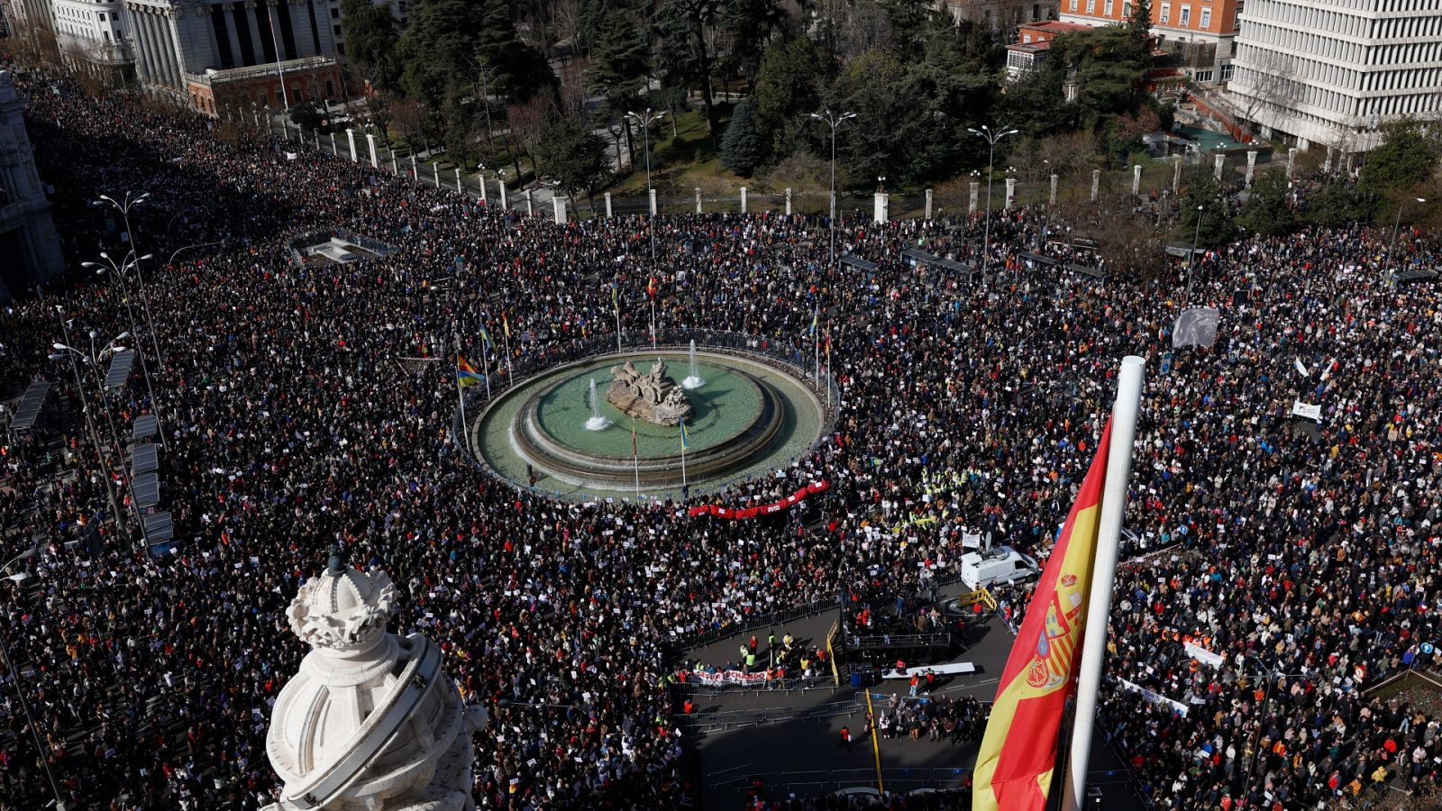 Manifestación en Madrid contra el "desmantelamiento" de la sanidad pública
