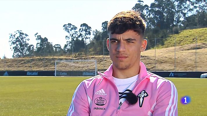 Telediario Fin de Semana - Gabri Veiga: ''Empecé a jugar dándole patadas a unas calabazas''