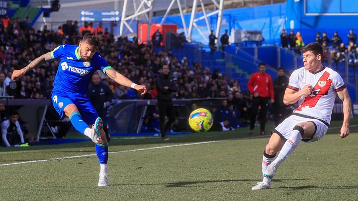 Getafe-Rayo: resumen del partido de la 21ª jornada