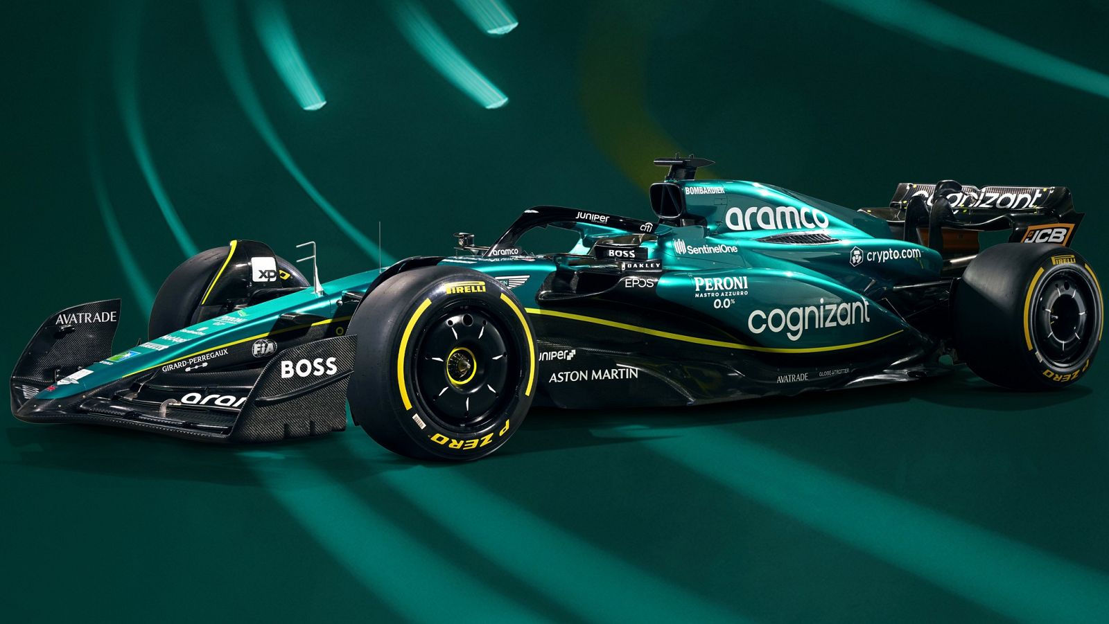 Alonso, optimista en la presentación de su nuevo coche: "Esta es la base para los próximos años"   