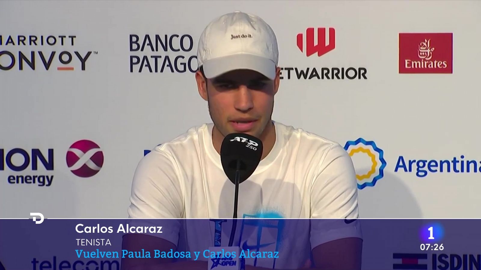 Carlos Alcaraz y Paula Badosa vuelven a las pistas | Ver