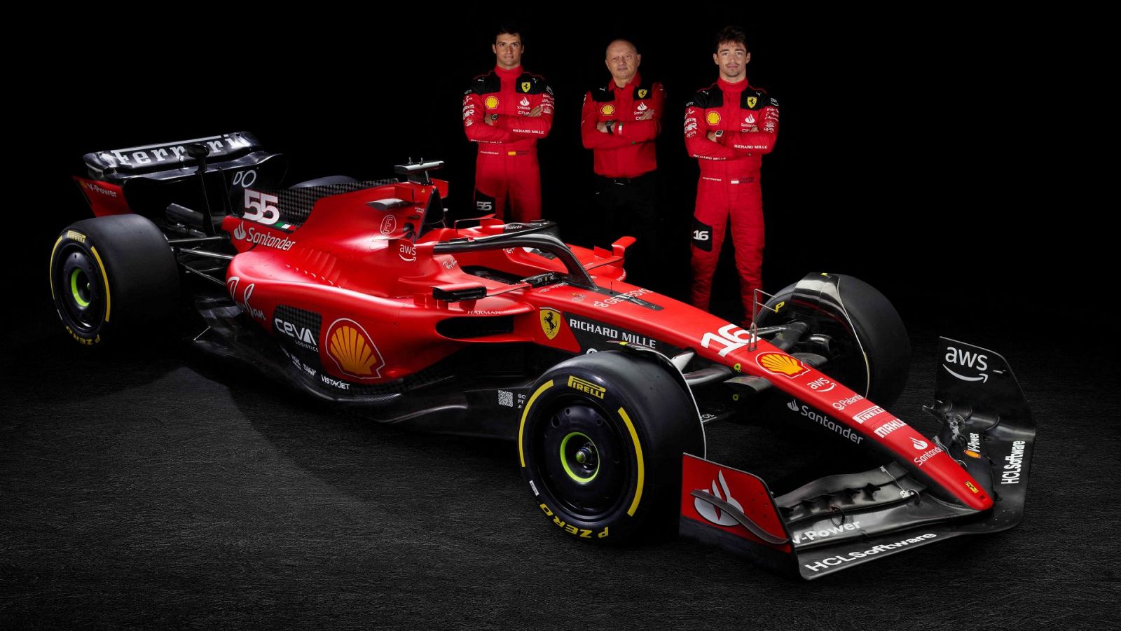 Fórmula 1: Ferrari presenta el SF23 de Sainz y Leclerc