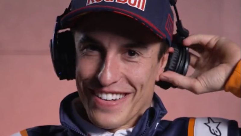Marc Márquez y su increíble habilidad para reconocer circuitos a golpe de oído - ver ahora