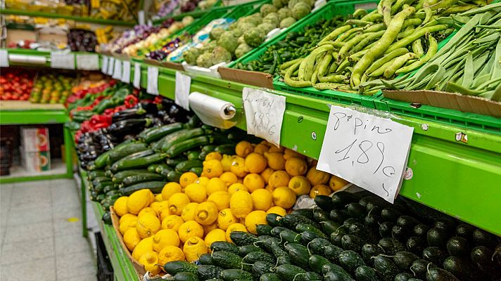 Telediario 1 - La inflación subió en enero dos décimas hasta el 5,9%