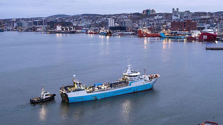 Telediario 2 - Se cumple un año del naufragio del Villa de Pitanxo