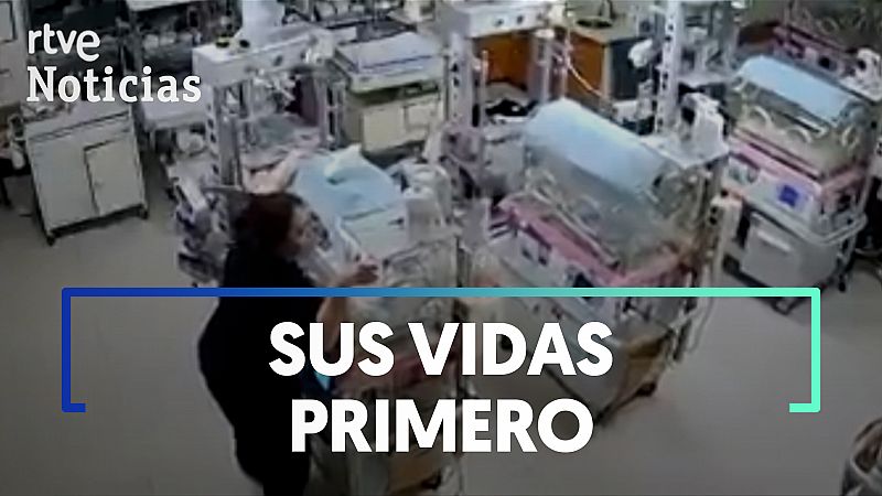Enfermeras arriesgaron sus vidas para proteger las incubadoras con bebés