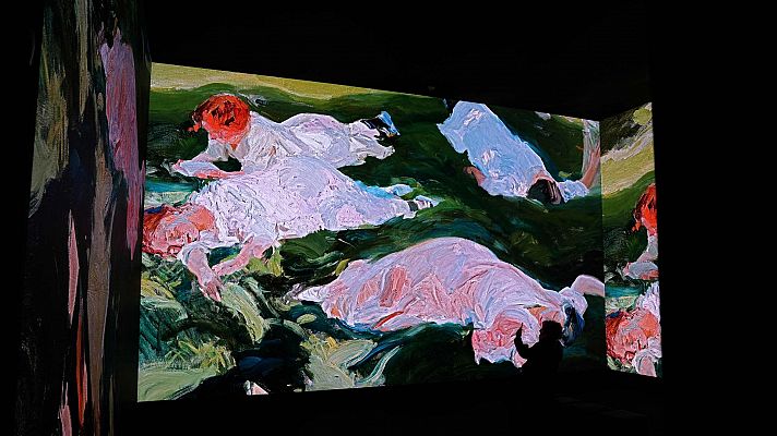 Telediario 2 - Sorolla y su luz llegan al Palacio Real