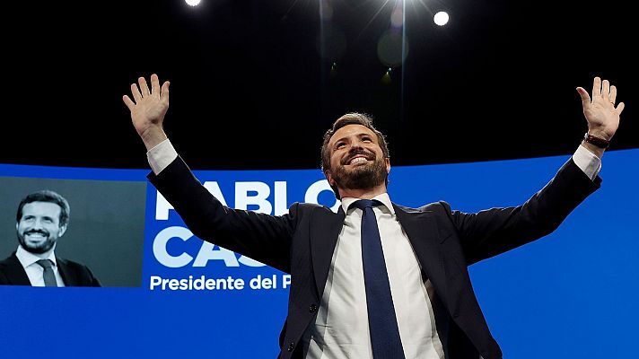 Un año de la crisis del PP de Casado