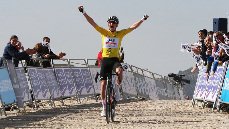 Tadej Pogacar repite victoria en la Vuelta de Andalucía - ver ahora