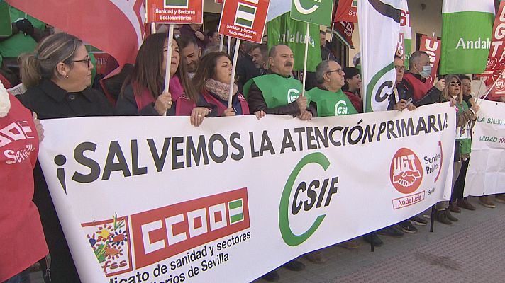 Noticias Andalucía - Protestas en Atención Primaria