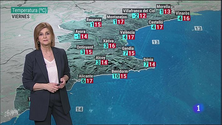 El tiempo en la Comunitat Valenciana - 16/02/23