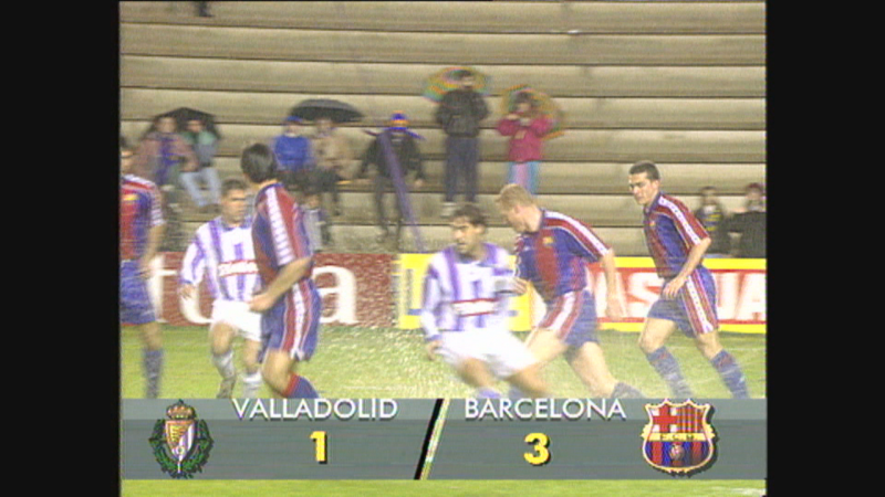 Resumen Real Valladolid 1-3 FC Barcelona (1994) - ver vídeo