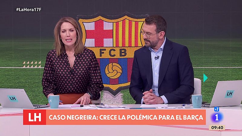 Esteban Urreiztieta: "El burofax de Negreira al Barça demuestra que sus servicios eran ilegales"