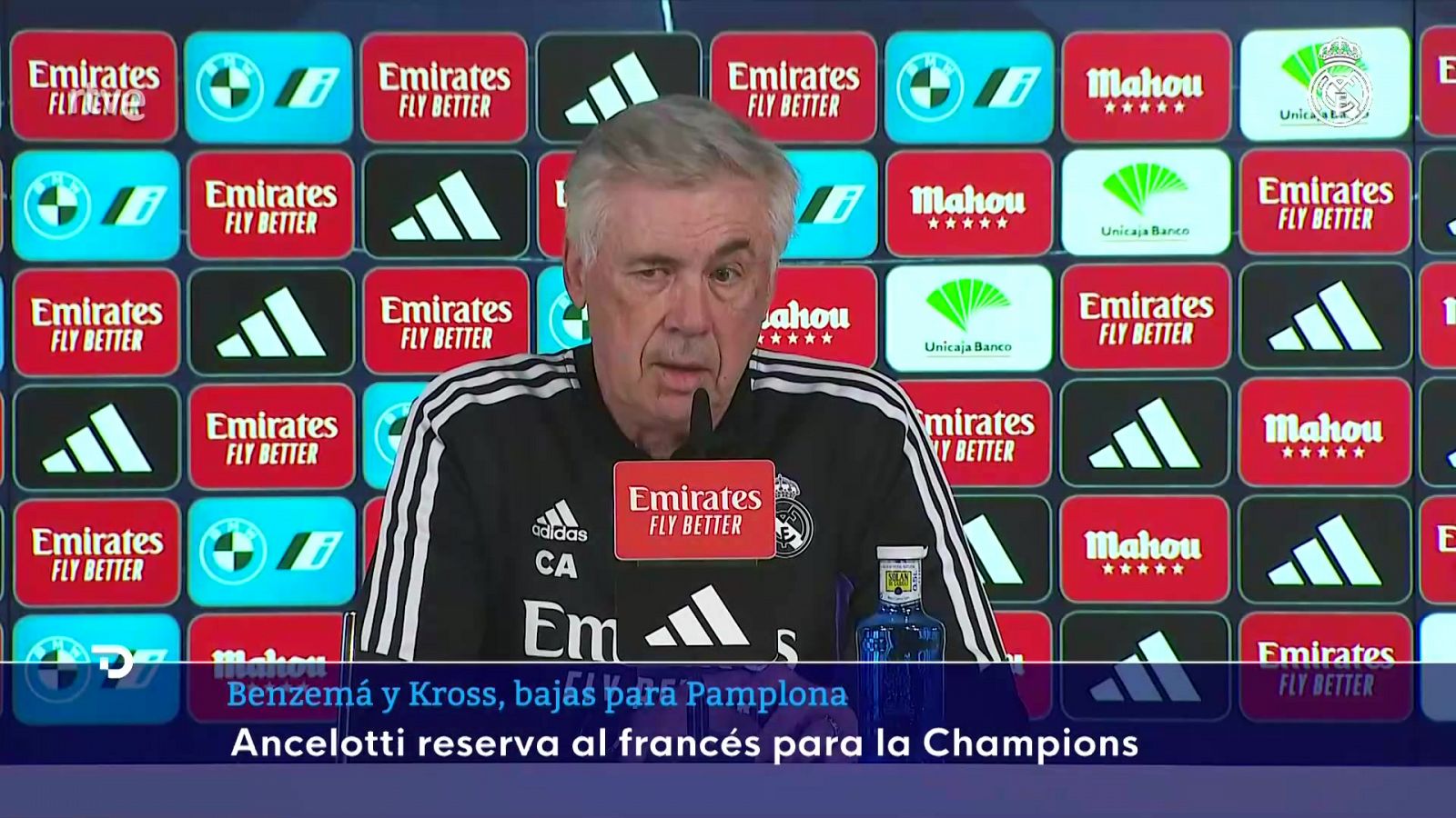 Ancelotti: "Que se dude de la competición no es bueno" | Ver
