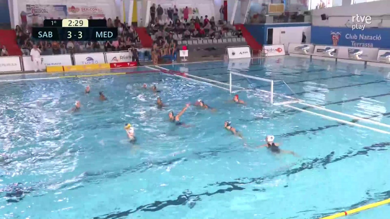 Waterpolo | Cinco goles en 2 minutos para el Sabadell