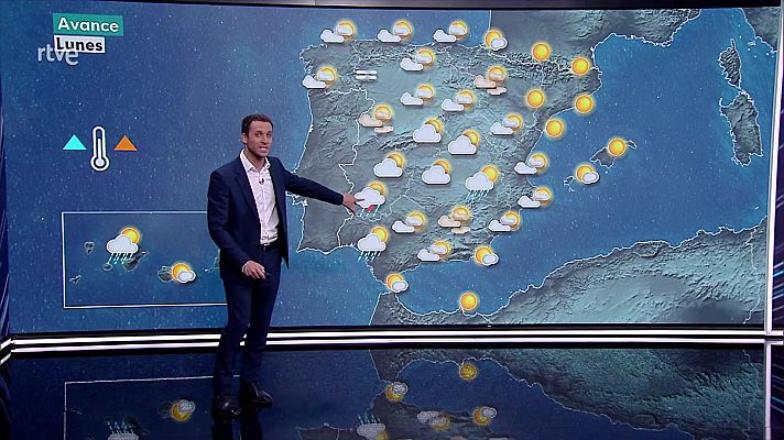 El tiempo - Levante fuerte con rachas muy fuertes en el Estrecho, Cádiz y Alborán. Heladas en la Ibérica de Zaragoza y en Parameras de Molina