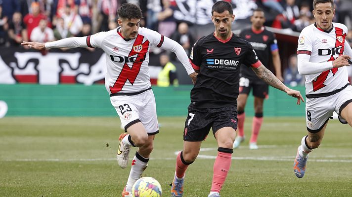 Rayo Vallecano - Sevilla: resumen del partido de la 22ª jornada de la Liga