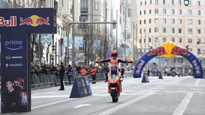 Telediario 2 - Márquez: "Busco la manera de generarme presión"