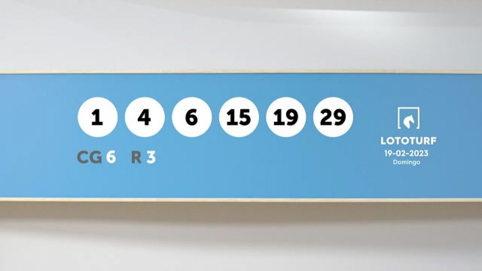 Sorteo de la Lotería Lototurf del 19/02/2023 - Ver ahora