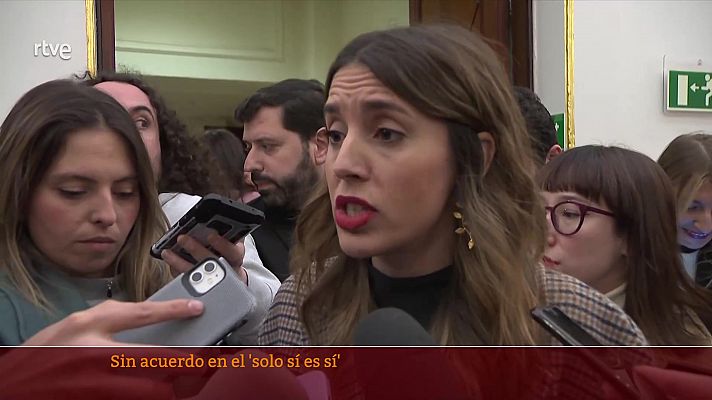 Parlamento - Se alarga el desacuerdo por el 'solo si es si'