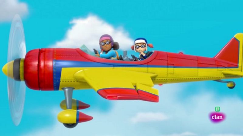 La patrulla salva un avión