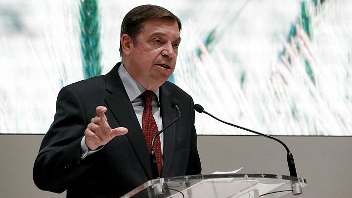 Telediario 1 - Planas descarta bonificar la cesta de la compra