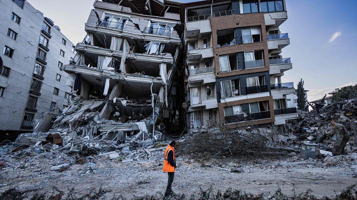 Alex, el perro que salvó la vida a Cinar en el terremoto de Turquía