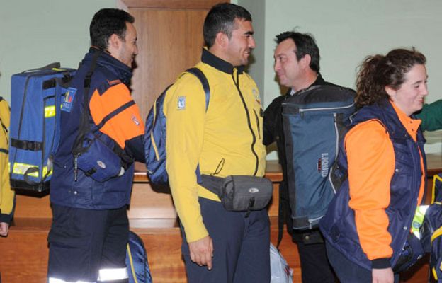  - Españoles llegan de Haití