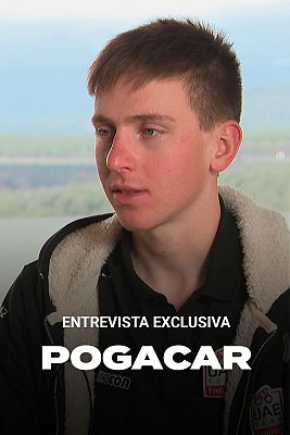 Entrevista a Pogacar: "Debí confiar más en mis compañe