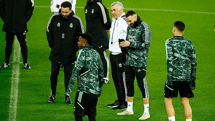 Champions | Ancelotti duda qué táctica usar en Liverpool