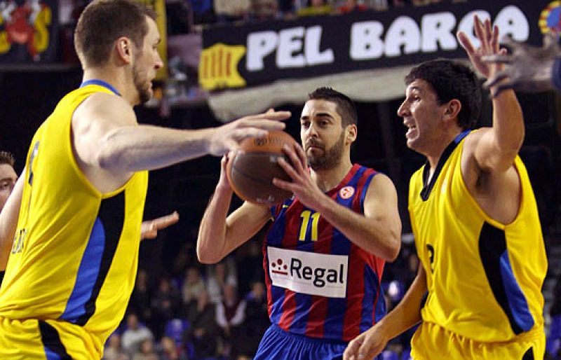 El Regal Barça, tras caer en la ida ante el GC 2014, no tuvo piedad de su rival y le aplastó por un claro 105-55, igualando la segunda victoria más amplia de la década