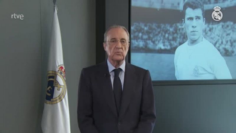 Muere Amancio Amaro | Florentino Pérez: "Ha sido una figura querida por todos los que aman el fútbol" - ver ahora