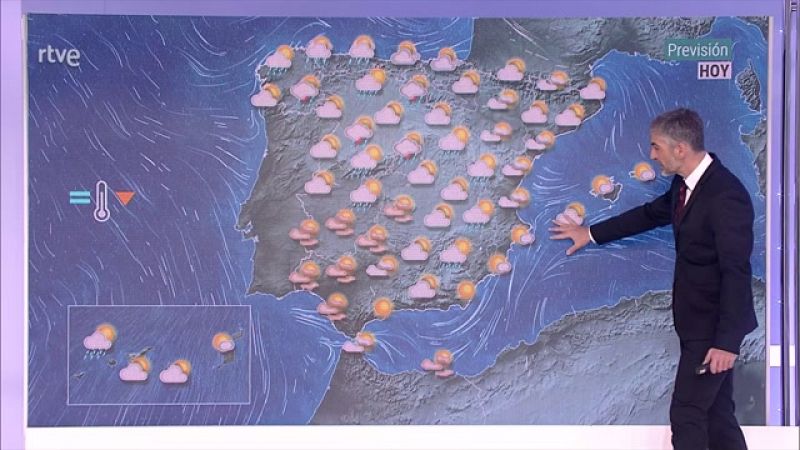 Probable calima en la Península y Canarias. No se descartan nieblas matinales en el norte de Baleares - ver ahora