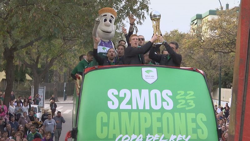 Mlaga celebra la Copa del Unicaja - Ver ahora