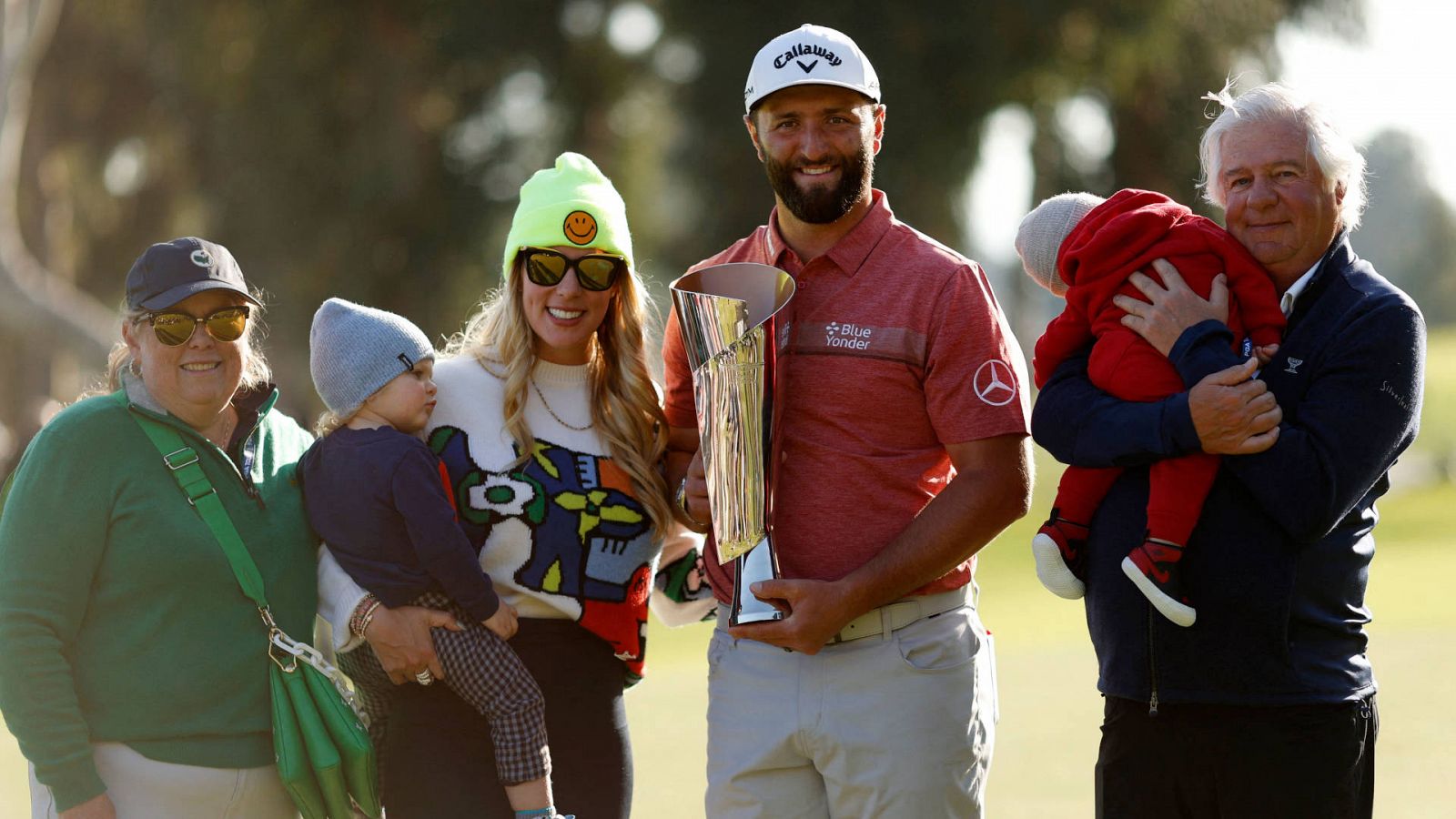 Golf | Así es entorno de Jon Rahm que irradia felicidad -- Ver ahora
