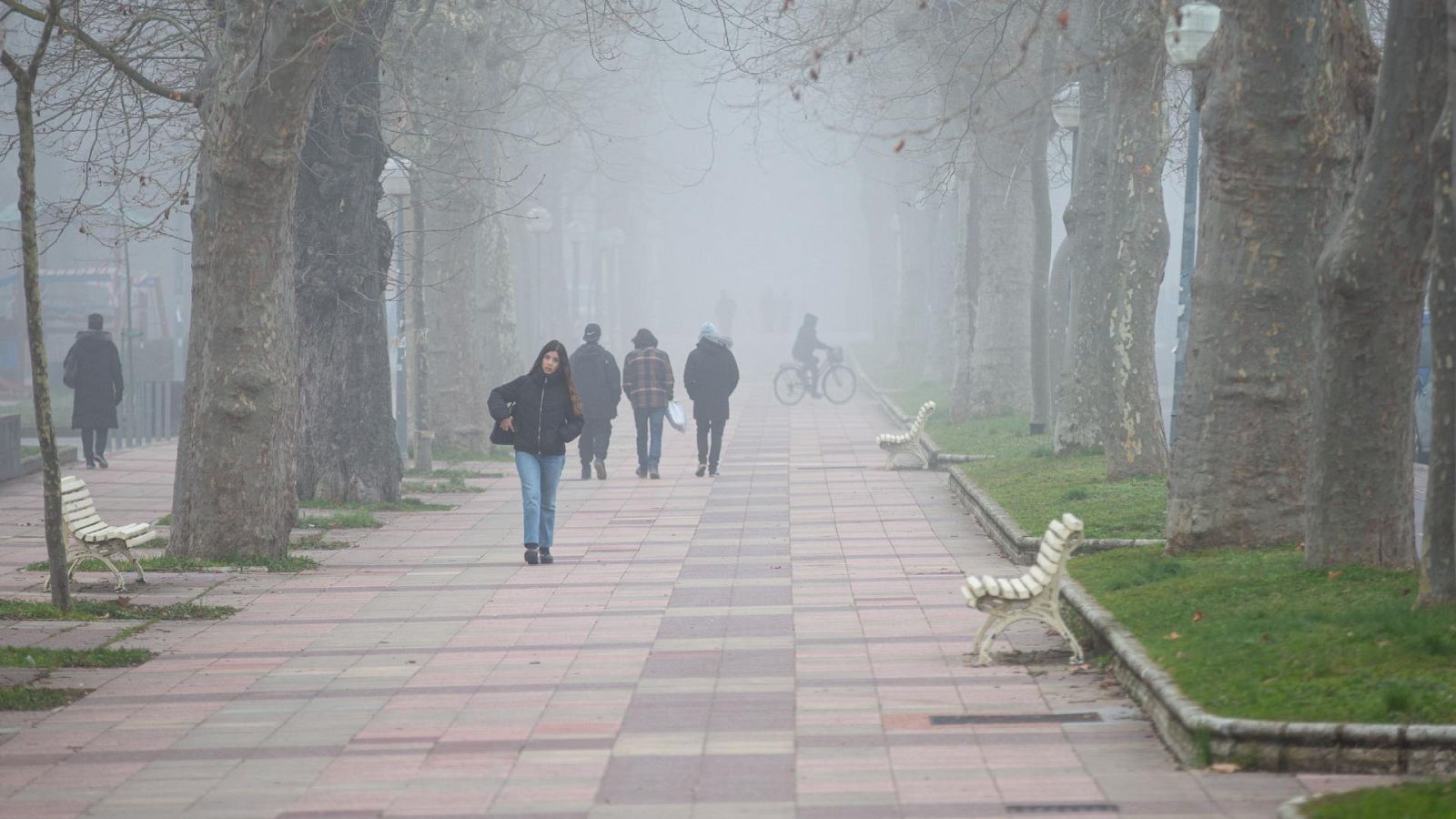 Bajan las temperaturas máximas en el centro del país