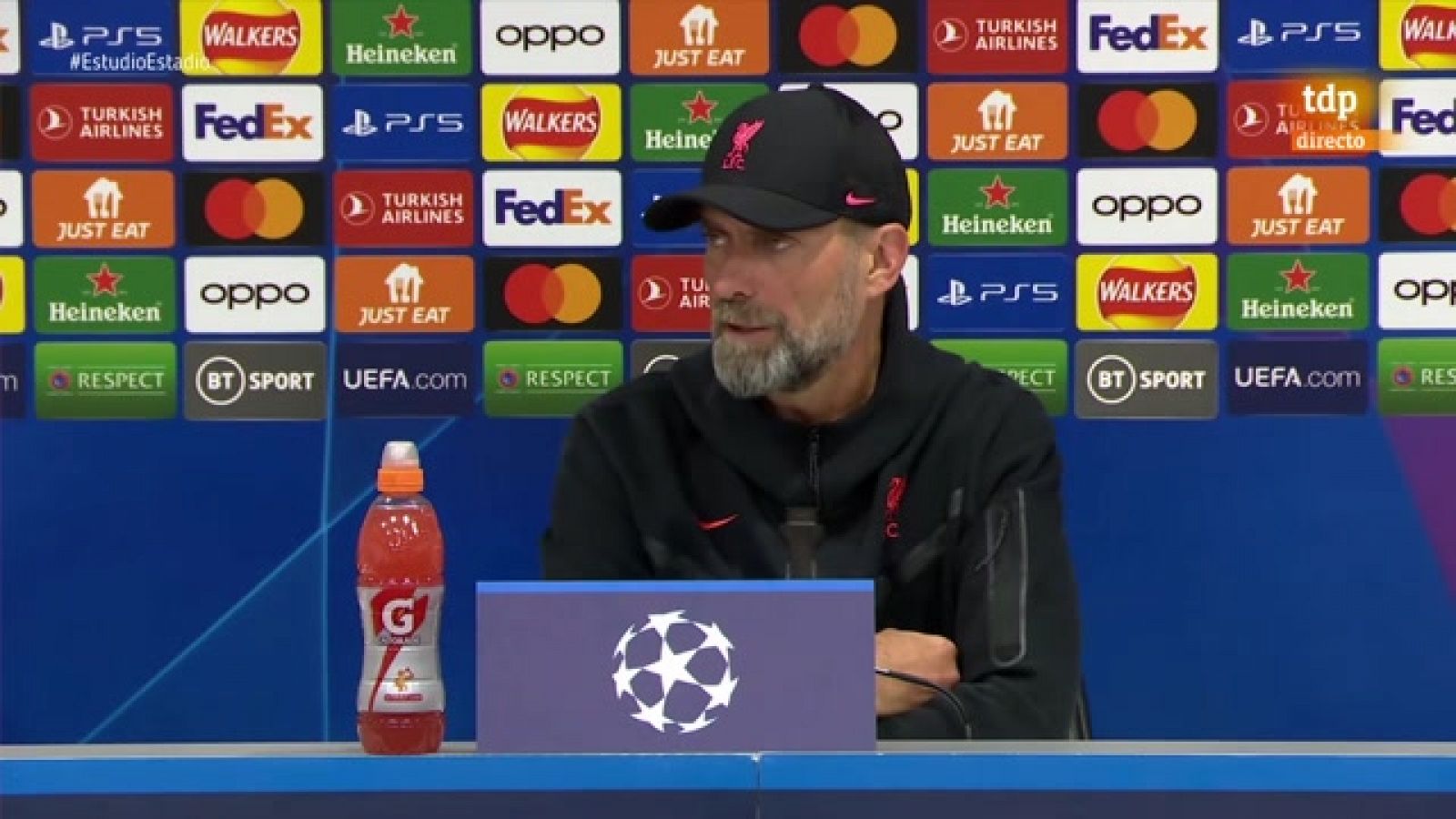 Klopp: "Hoy creo que la eliminatoria está acabada"