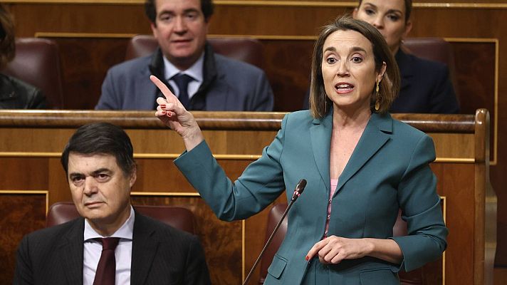 Informativo 24h - El PP echa en cara a Sánchez que "no se atreve a tocar a nadie" de Podemos y este contesta: "No ayudan en nada"