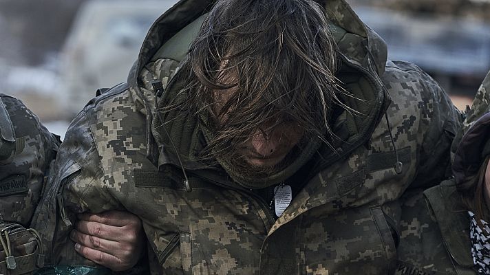 Telediario 2 - Once meses en una cárcel rusa tras ser capturado como prisionero de guerra: "Fue muy duro emocionalmente y físicamente"