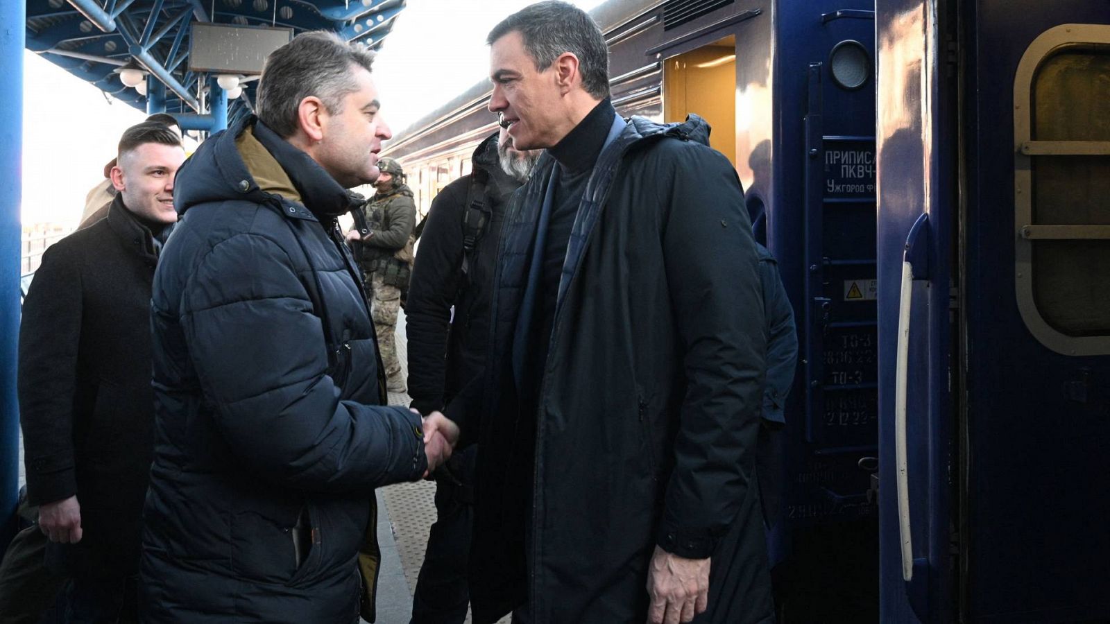 Sánchez visita Kiev por segunda vez para reunirse con Zelenski un año después del comienzo de la guerra - Ver ahora