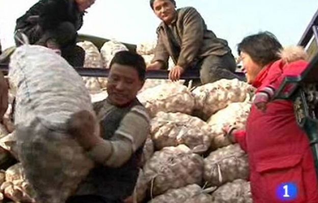 Aumenta la demanda de ajo en China