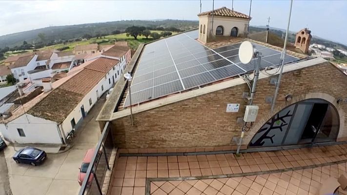 Cedillo, el pueblo solar de Cáceres donde los vecinos podrán ahorrar entre un 20% y un 50% de su factura de la luz