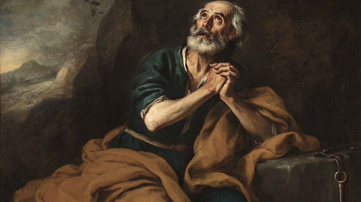 Telediario 1 - Gran expectación por la subasta, en Sevilla, del cuadro 'San Pedro penitente de los Venerables', de Murillo
