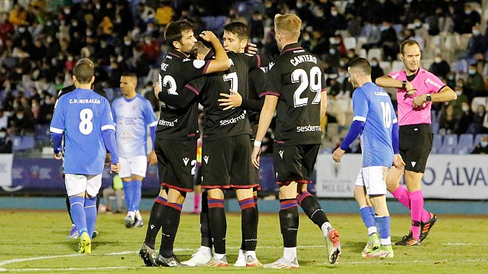 LaLiga denuncia un posible amaño en el Huracán Melilla-Levante de Copa en 2021