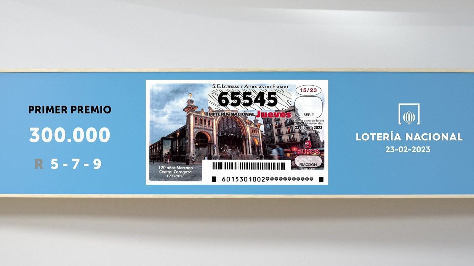 Sorteo de la Lotería Nacional del 23/02/2023 - Ver ahora