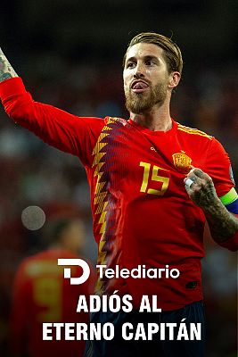 Telediario 2 - Ramos dice adiós a la selección criticando la decisión de De la Fuente