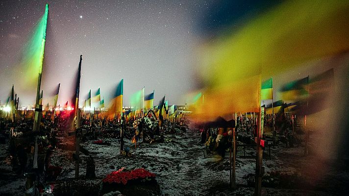 Un año de guerra en Ucrania, un año de imágenes imborrables